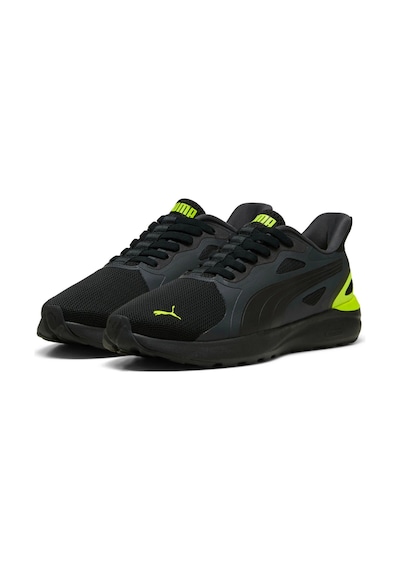 Puma Softride Cosmic Street Sliptech Erkek Sneaker - 40263205 - 40263201 - 40263202 Siyah - Sarı