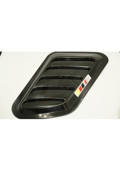 Audi Rs Logo Ön Kaput Glossy Black Air Flow Rüzgarlık