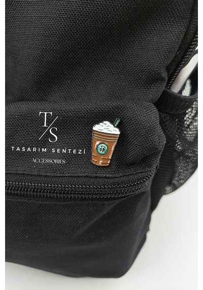 Rozet Takı Aksesuar Kahve Starbuck Coffee Java Chip Chocolate Çok Renkli