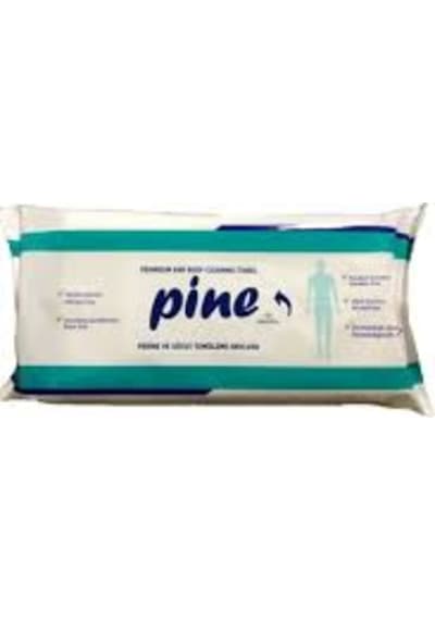 Pine Perine Bölgesi Temizleme Havlusu 50 Adet X 5 Paket