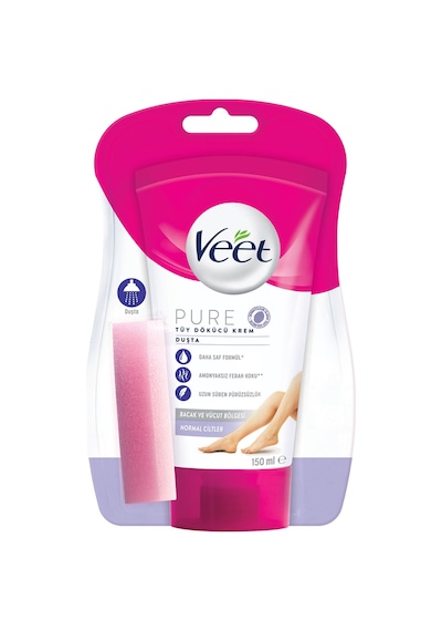 Veet Pure Duşta Tüy Dökücü Krem 150ml 2'li Avantaj Paketi Mıchu