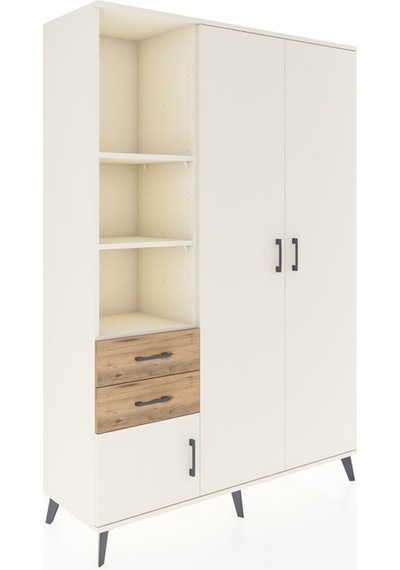 Hyperion Dolap 5 Raflı 2 Çekmeceli Tek Askılı 132x44x195 Aytaşı-aytaşı/çam Aytası/atlas Çam - Aytası Hyperion Dolap 5 Raflı 2 Çekmeceli Tek Askılı 132x44x195 Aytaşı-aytaşı/çam Aytası/atlas Çam - Aytası