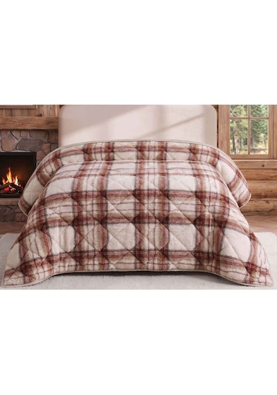 Merinos Loft Yorgan 195x215 Volante Kiremit
