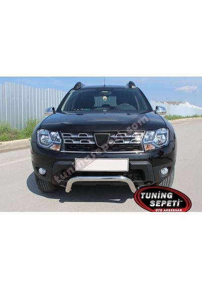 Dacia Duster 2010 - 2017 Ön Panjur Çıtası Paslanmaz Çelik