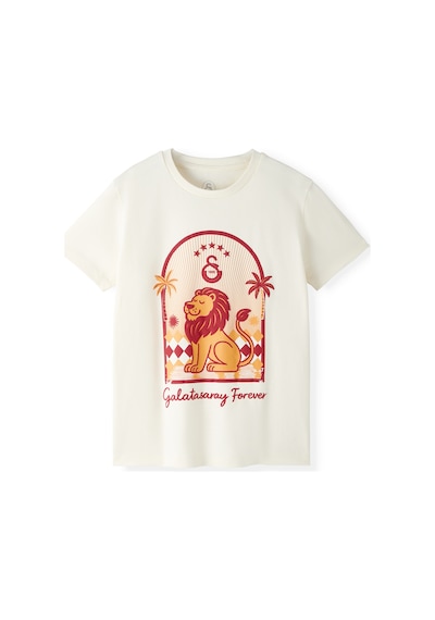 Gsstore Galatasaray Çocuk T-shirt C261033 Ekru