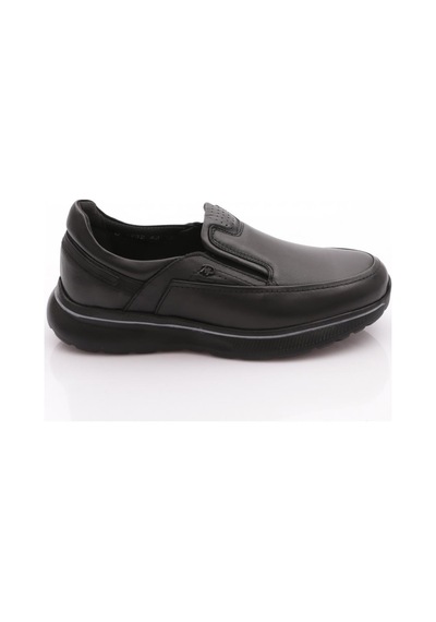 King Paolo G1232 Centro Anatomik Loafer Ayakkabı Siyah