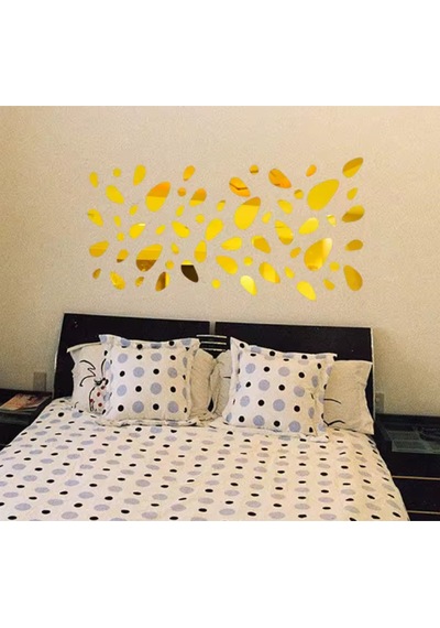 Desen001 Model Modern Tasarım Duvar Dekorasyon Süs Gold Renk