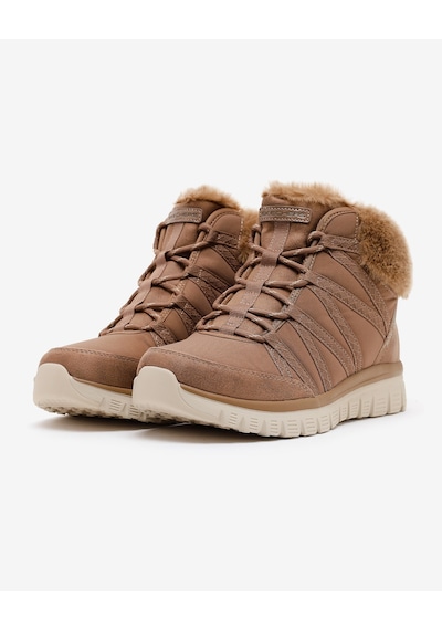 Skechers Graceful-cozy Strolls Kadın Kahverengi Bot 168100 Moc
