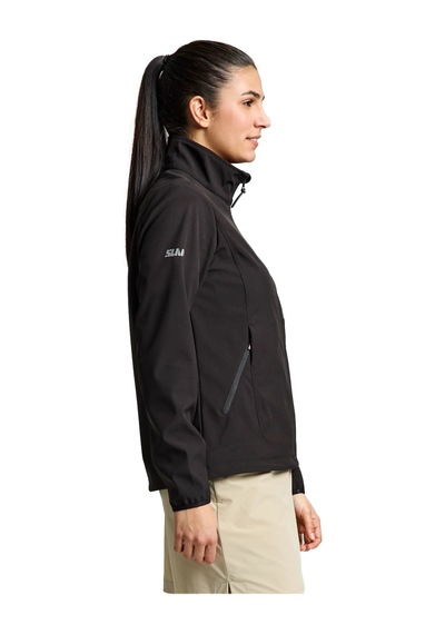 Slam Slam Act Ws Softshell Kadın Siyah Ceket W01 Siyah
