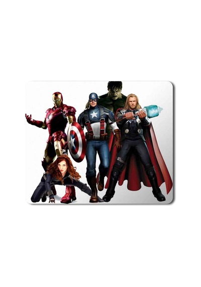 Marvel Süper Kahramanlar Iron Man Captain America Baskılı Mouse Pad Mousepad.jpg