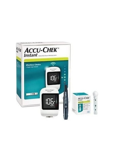 Accu-chek Instant Seker Ölcüm Cihazı + 50 Adet Ölçüm Çubuğu Instant