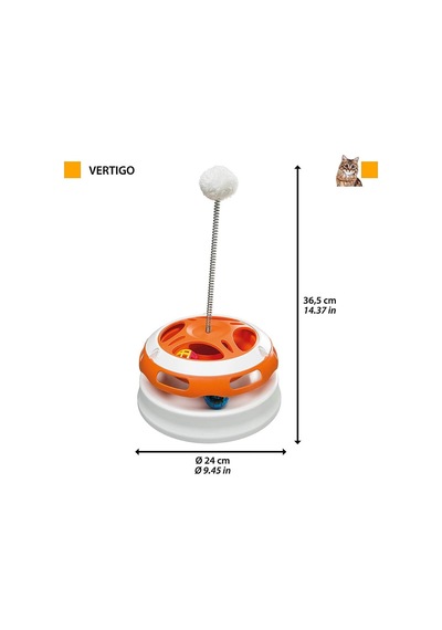Vertigo Atlı Karınca Kedi Oyuncağı Ø 24 X 36.5 Cm