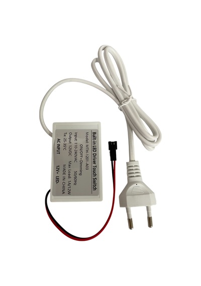220 Volt Girişli Dokunmatik Touch Ayna Arkası Sensör 12v 1a Banyo Aynası Sensörü Mobilya Sensörü