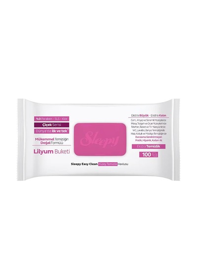 Easy Clean Lilyum Buketi Yüzey Temizlik Havlusu Mendili - 100 Yaprak 7 Al 6 Öde Diğer