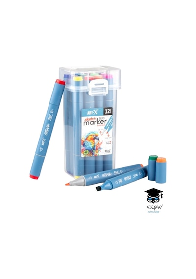 Sketch Marker Çift Taraflı Çizim Kalem Seti Art-x Rich Yüksek Kalite Kalıcı Mürekkep İade Garantili