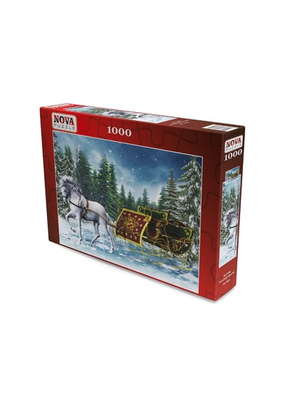 Nova 1000 Parça Yolculuğa Hazırlık (Atlı Kızak) Puzzle