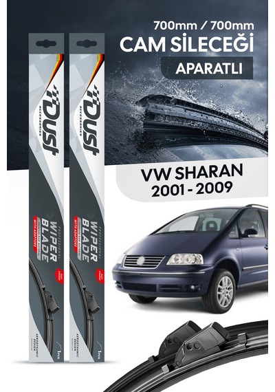 Volkswagen Sharan 2001-2009 Uyumlu Silecek Takımı 700mm/700mm S16
