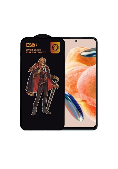 Pp Xiaomi Redmi Note 12 Pro Anti Statik Ekran Koruyucu Toz Tutmayan Kırılmaz Cam