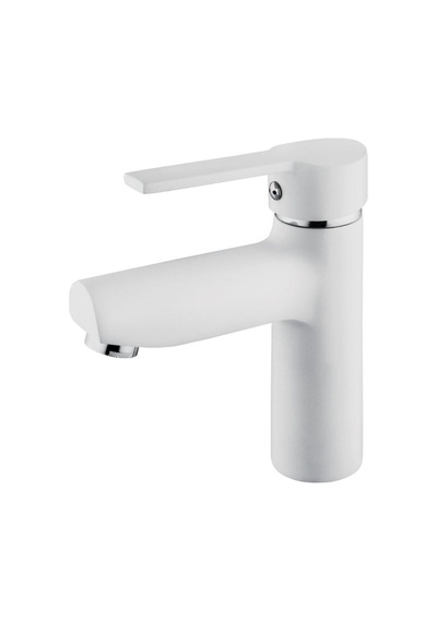 İtimat İdea White 562.cw Miks Lavabo Bataryası Beyaz Gri