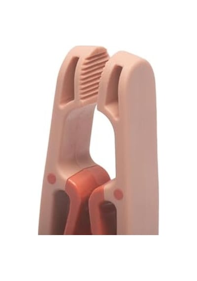 Renkli Plastik Çamaşır Mandalı, Dayanıklı 12 Adet Set 40 x 19