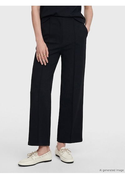 Lcw Comfort Siyah Yüksek Bel Soft Touch Kadın Eşofman Altı
