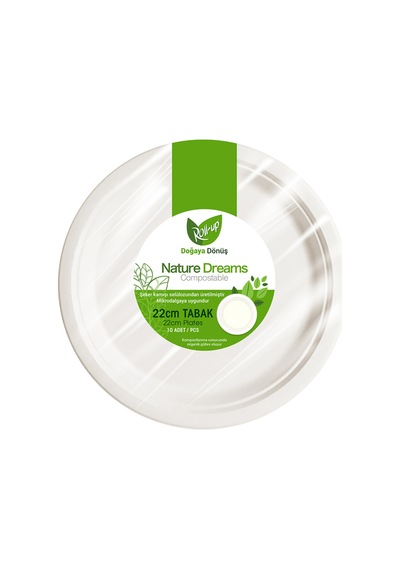 Roll-up Nature Dreams Karton Tabak 10'lu 22 Cm 4 Adet Çok Renkli