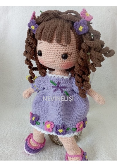 Amigurumi Asel Bebek Çok Renkli