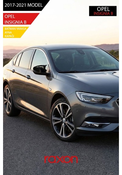 Opel Insıgnıa B 2017-2021 Batman & Yarasa Ayna Kapağı Parlak Piano Black Sport