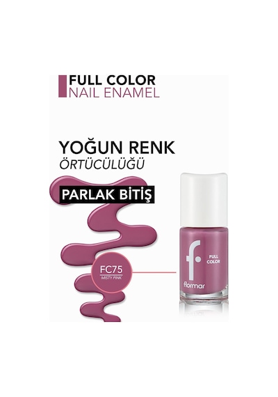 Flormar Misty Pink Full Color No:fc75 Oje