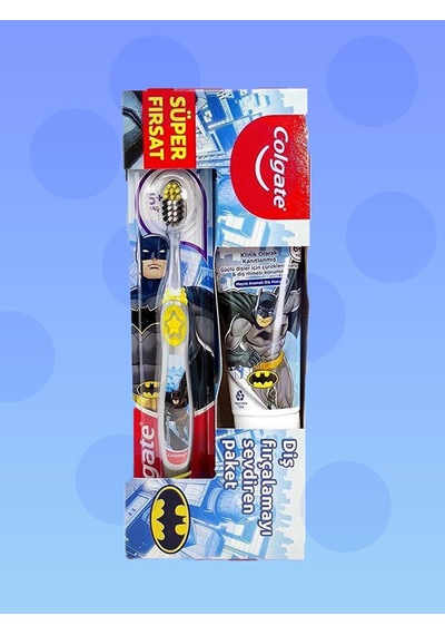 Colgate Çocuk Diş Macunu 75 ml + Diş Fırçası Batman