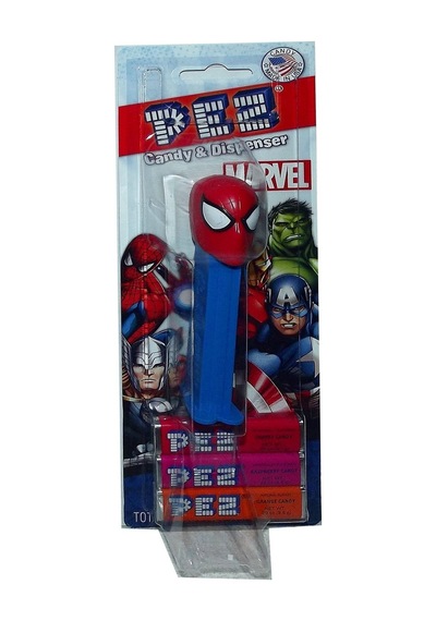 Marvel Spiderman Şeker Adam X 2 Avantaj Paket - Örümcek Adam Dispenser Şeker Oyuncağı