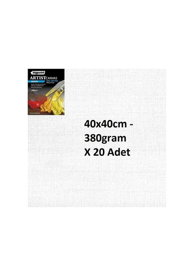 Bigpoint Artists' Tuval 40x40cm - 380gram X 20 Adet