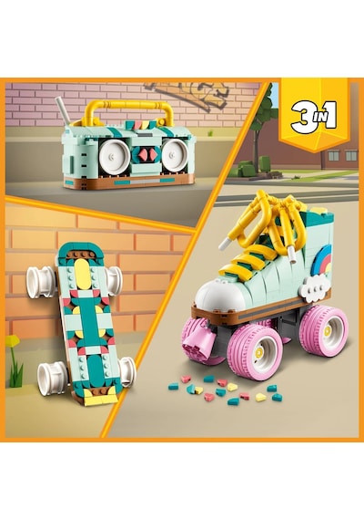 LEGO® Creator Retro Paten 31148 8+ Yaratıcı Oyuncak Yapım Seti - 342 Parça