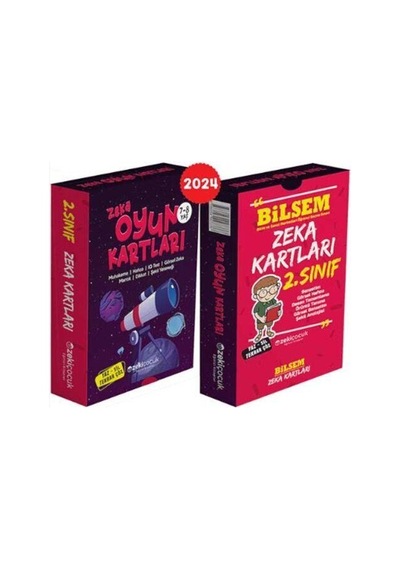 2. Sınıf Bilsem Zeka Kartları Zeki Çocuk