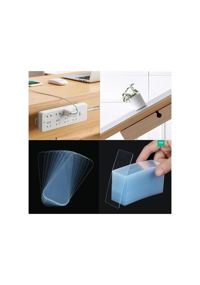 Leke Iz Bırakmayan Çift Taraflı Suya Dayaklık 60 Parça Bant 1 X 4,5cm