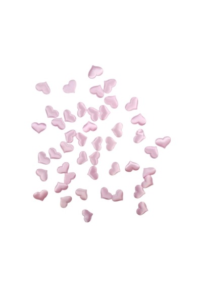 Eventpartystore Masa Serpme Konfeti Kalp Pembe Saten