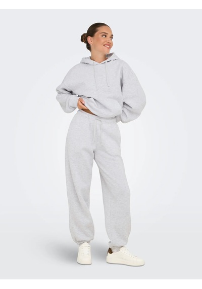Only Onlbest Cuff Pant Swt Noos Kadın Eşofman Altı 15357504 Gri