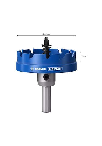 Bosch Expert 60 Mm Elmaslı İnox Panç Adaptörlü 2608901439