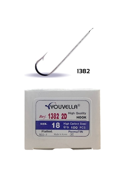 Youvella 1382-2d No:18 Çinekop İğnesi 100'lü Kutu Galvaniz