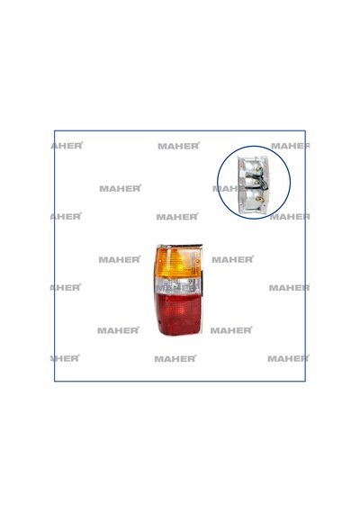 Bzt Mıtsubıshı L-200 1987-1998 Stop Lambası Camı Sol Mb415341