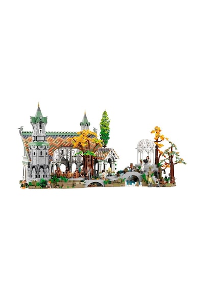 LEGO® Icons 10316 Yüzüklerin Efendisi: Rıvendell 6167 Parça