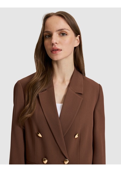 Pierre Cardin Kadın Kahverengi Ceket 50320338-vr029