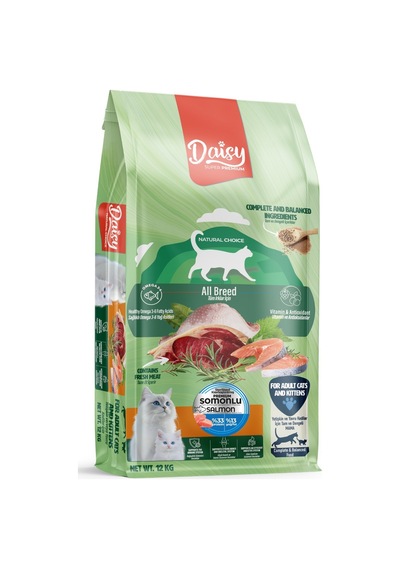 Daisy Premium Somonlu Kısırlaştırılmış Kedi Maması 12 Kg