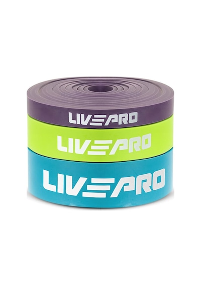 Livepro Lp8410-1 3 Lü Direnç Lastiği Çok Renkli