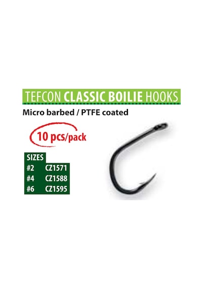 Cz 1588 Tefcon Klasik Boilie Olta Iğnesi  4 (10 Parça) (550343834)