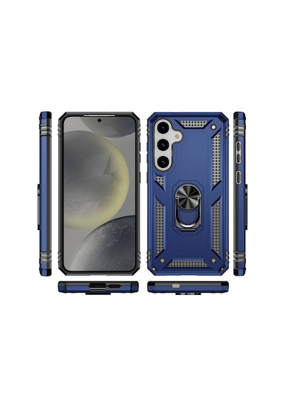 Zore Galaxy Uyumlu S24 Plus Kılıf Vega Kapak - Mavi Mavi