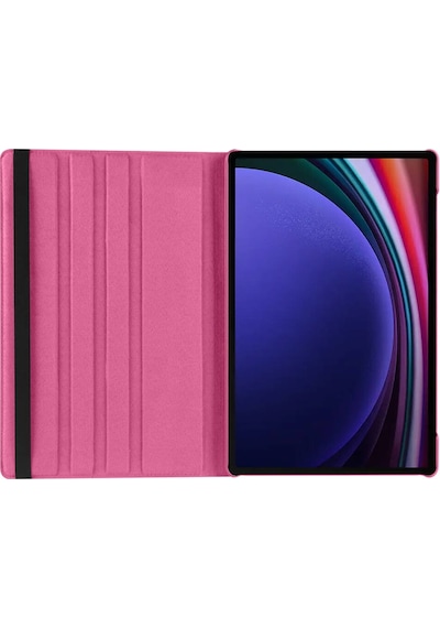 Samsung Galaxy Uyumlu Tab S9 Ultra Sm-x910 Kılıf 360 Dönebilen Standlı Case