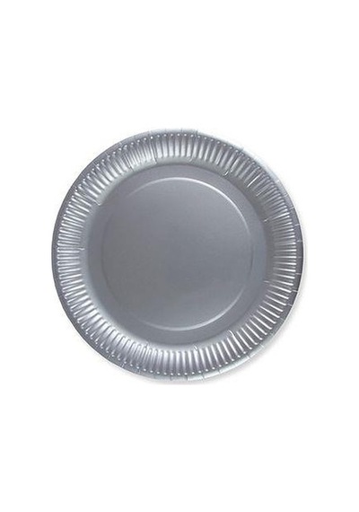 Gümüş Karton Tabak 8'Li