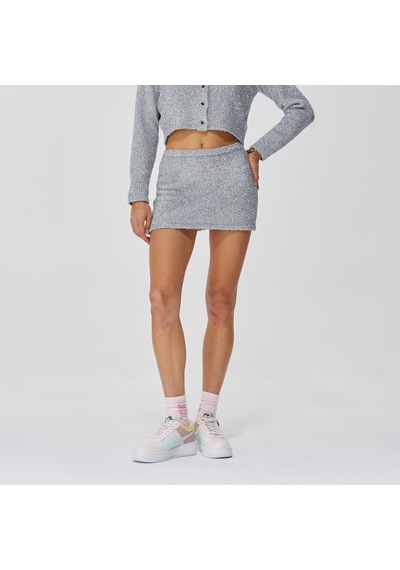 Ace Nayman Jade Knitted Gri Etek