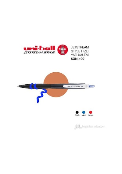 Uni-ball Jetstream Style Hızlı Yazı Kalemi Sxn-190